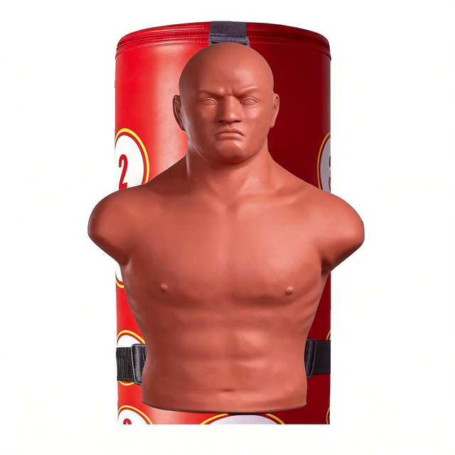 Objetivo de torso de boxeo con correa - DDW01